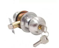 Cerradura Pomo Con Llave Puertas Interior