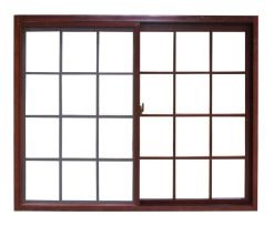 Ventana De Aluminio Colonial 150 X 120 Simil Madera