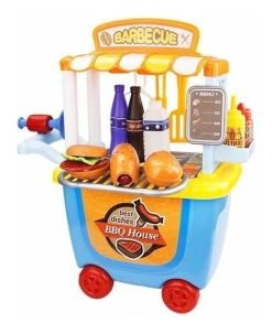 Juego Barbacoa Infantil Set Completo Para Niñas Y Niños