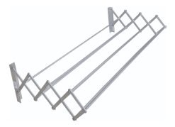 Tendedero Plegable Pared Acordeón Aluminio 80cm Botafogo