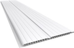 Cielorraso De Pvc Blanco Rustico De 4m Barato