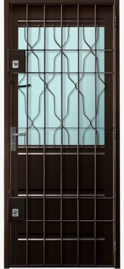 Puerta Exterior Chapa Simple Con Puerta Reja Incluida