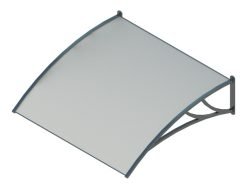 Aleros De Policarbonato Para Puertas Exteriores 1.20 X 80 M