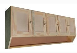 Aereo De Cocina 5 Puertas De Madera Pino Muebles