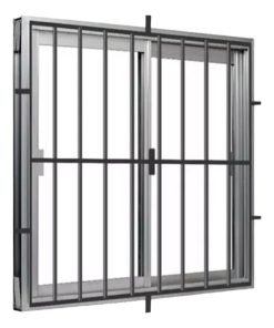 Ventanas Con Rejas 120x100 Ventana Aluminio