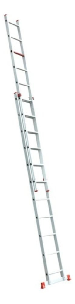 Escalera Waluminio Colisa 22 Escalones Extensible