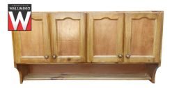 Mueble Aereo De Cocina Madera Maciza 4 Puertas Lustrado