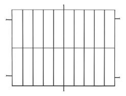 Reja De Hierro 16mm Para Ventana De 150 X 120