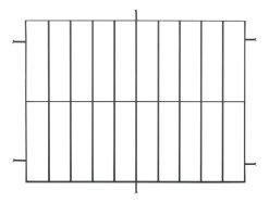 Reja De Hierro De 12mm Para Ventana 100 X 80