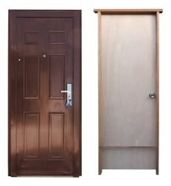Puertas Exterior Blindada Mas Puerta Interior Madera Dura