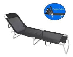 Sillón Botafogo Black Pool Beach Negro