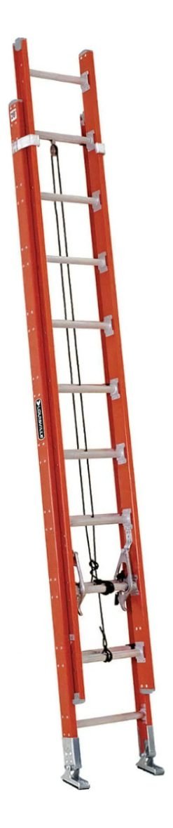 Escalera Fibra Waluminio Frp210 Extensible 20 Escalones