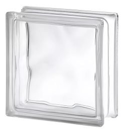 Ladrillos De Vidrio Nublado Caja 6 Unidades