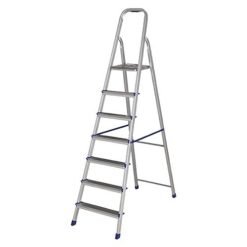 Escalera De Aluminio Tijera Mor 5105