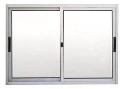 Ventana Aluminio Corrediza 120x60 Waluminio