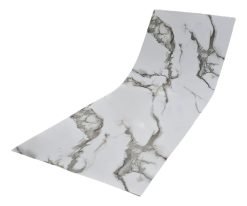 Rollo Autoadhesivo 3m X 1.22m Blanco Mármol Paredes Muebles