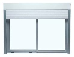 Ventana Aluminio Monoblock Rectangular 120x100 Cm.