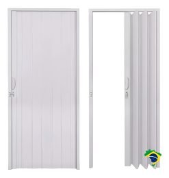 Puerta Plegable Pvc Corredizas Nuevas Economicas 70 X 2.10