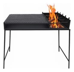 Parrillero Parrilla Portátil Plegable Portafolio