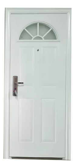 Puertas De Exterior Chapa Semi Blindadas Con Vidrio Doble