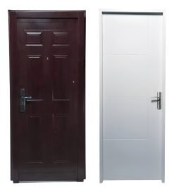 Puerta Exterior Semiblindada Y Puerta Interior Mdf
