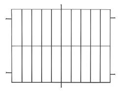 Reja De Hierro 16mm Para Ventana De 150 X 120