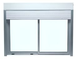 Ventana Aluminio Monoblock Rectangular 120x100 Cm.