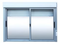 Ventana Aluminio Monoblock Rectangular 120x100 Cm.