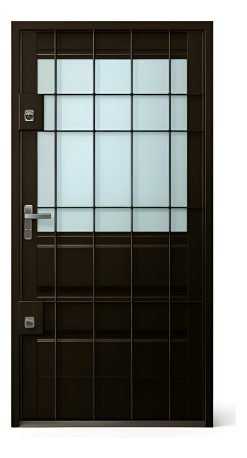 Puerta Exterior Chapa Simple Con Puerta Reja Incluida