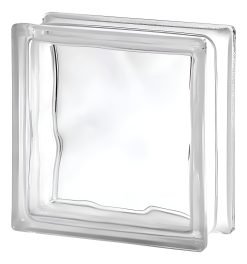 Ladrillos De Vidrio Nublado Caja 6 Unidades