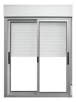 Ventana Waluminio Monoblock Natural 120x150 Aluminio.