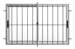Ventanas Con Rejas 120x100 Ventana Aluminio