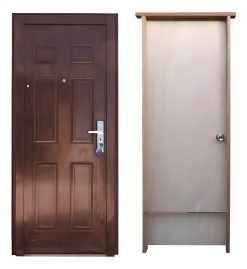 Puertas Exterior Blindada Mas Puerta Interior Madera Dura