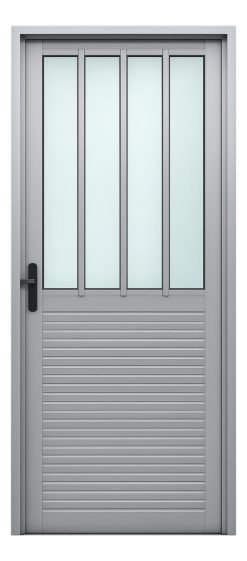 Puertas Exterior De Aluminio Y Vidrio Serie 30