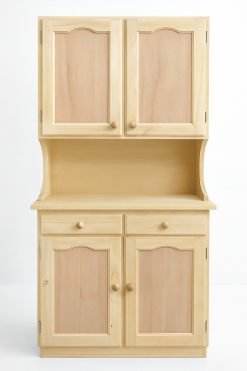 Modular Alacena De Madera 4 Puertas