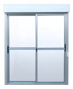 Puerta Ventana De 150 X 200 En Serie 25 Cortina De Enrollar