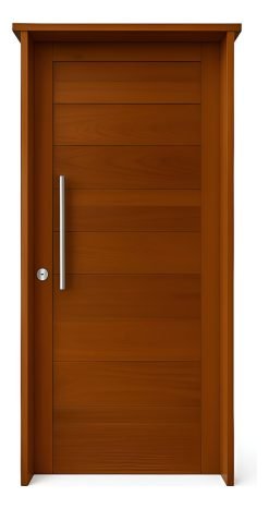 Puertas Exterior Madera Pintada Barral Eucaliptos