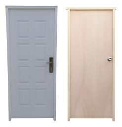 Waluminio Puerta Color Blanco Acabado Pintado 80cm X 205cm