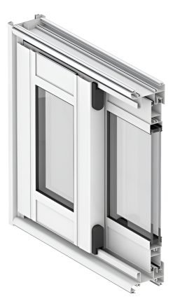 Ventana Proba Corrediza De Aluminio De 2 Hojas Con Doble Vidrio 1.50 X 1.20
