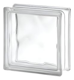 Ladrillos De Vidrio Rectangular Waluminio Transparente