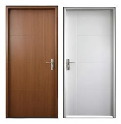 Puertas Interiores En Mdf Terminación Pvc Madera Nuevas