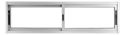 Ventana Aluminio Cocina De 120 X 40 Corrediza Serie Premium