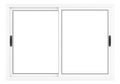 Ventana Corrediza Waluminio De Aluminio Blanco 1.50 M X 1.20 M