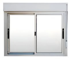 Ventanas Aluminio Con Cortina Enrollar De 150 X 150 Persiana