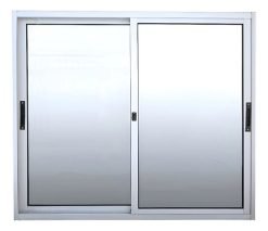 Ventana Waluminio Natural 150x120 Rectangular Aluminio.