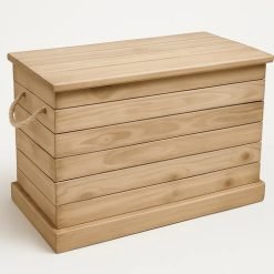 Baúl Madera Pie De Cama - Living - Dormitorio