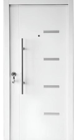 Puerta Blindada Con Barral Largo Exterior