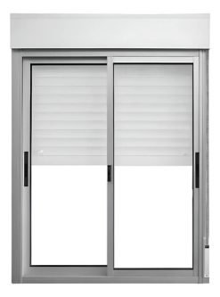 Ventana Waluminio Monoblock Natural 120x150 Aluminio.