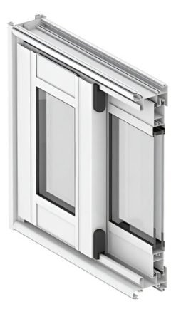 Ventana Proba Corrediza De Aluminio De 2 Hojas Con Doble Vidrio 1.50 X 1.20 Anodizado Natural