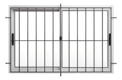Ventanas Con Rejas 120x100 Ventana Aluminio